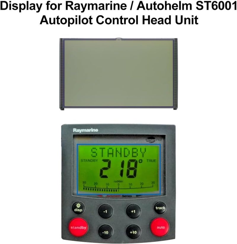 A-BENET Display for Raymarine/Autohelm ST6001 Autopilot Control Head Unit - Image 1